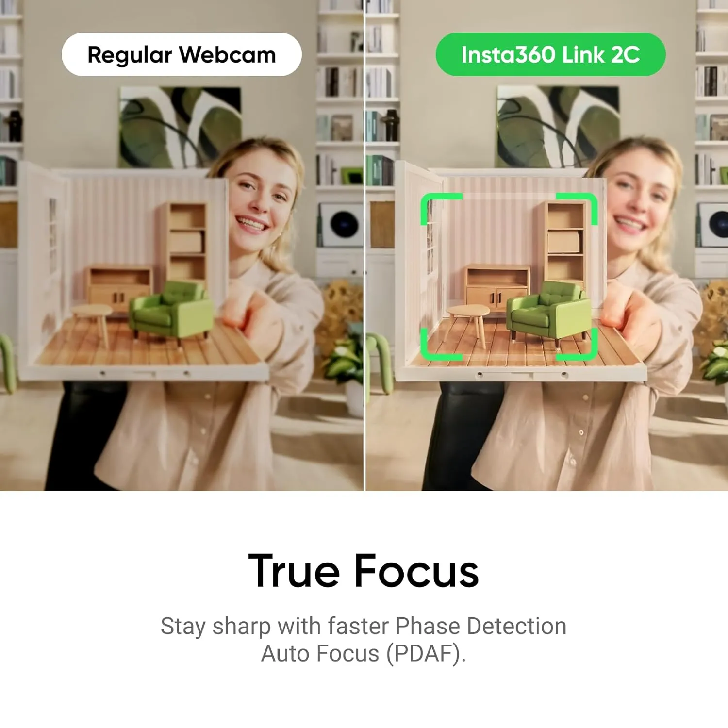 Insta360 Webcam Link 2C 4K - The AI-powerd 4K Webcam view 5